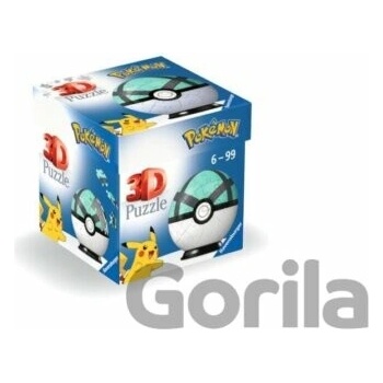 RAVENSBURGER 3D Puzzleball Pokémon Net Ball - 54 ks