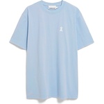 Armedangels Мъжка тениска ARMEDANGELS Maarkos GMT Dye Bike T-shirt - Wedgewood Washed - размер XXL (216-8459-0115)