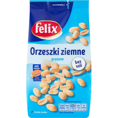 Felix Arašidy Pražené BEZ SOLI 380 g