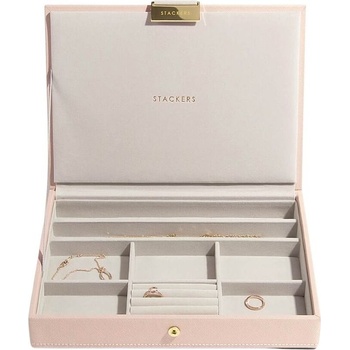 Stackers Ковчеже за бижута Stackers с капаче cлassic розово и шампанско (74700)