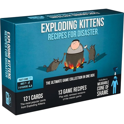 Настолна игра Exploding Kittens: Recipes For Disaster - парти (EKG-RFD-1)