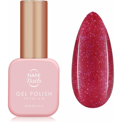 NANI gél lak Premium 6 ml - Garnet