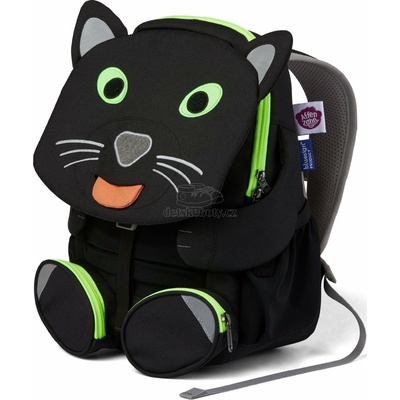 Detský batoh do škôlky Affenzahn Panther large - black