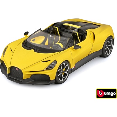 Bburago TOP Bugatti Mistral Žlutá 1:18