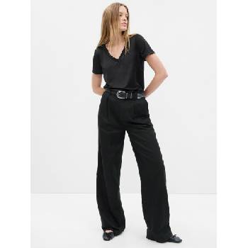 GAP Тениска с V-образно деколте GAP GAP | Cheren | ЖЕНИ | XS