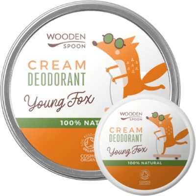 Wooden Spoon přírodní krémový deodorant Young fox 15 ml