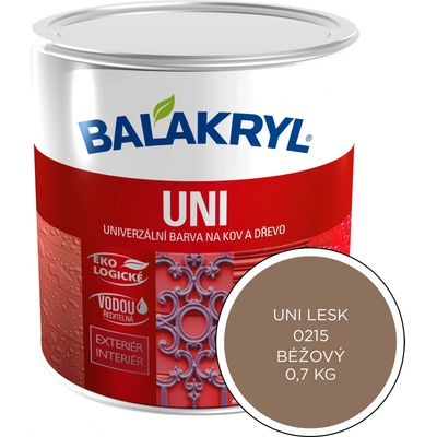 Balakryl Uni lesk 0,7 kg béžový