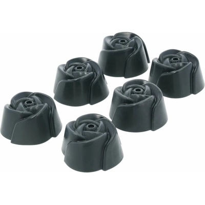 Silikónové formy na pečenie muffinov v súprave 6 ks Rose – Blomsterbergs