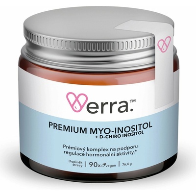 VERRA Premium Myo-Inositol & D-Chiro-Inositol 90 kapslí