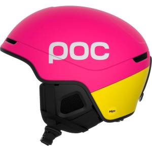 POC Ски каска POC Obex Contour Ski helmet - Rhos Red Matt / Citrine Yellow Matt - размер 55-58 cm (418-1656-0512)
