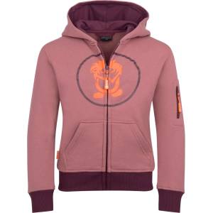 TROLLKIDS Детски суичър Trollkids Kids Sortland Jacket Hoodie - Frozen Berry / Deep Purple - размер 128 (EU) (704-1558-3516)