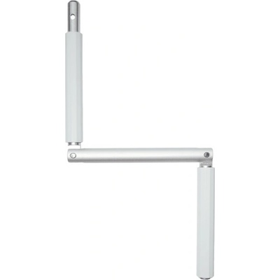 GEZE OL90N/OL95 kloubová klika alu bílý RAL 9016