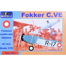 models Fokker C.VE Denmark 3x camo LF PE7210 1:72