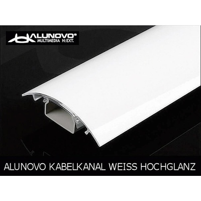 Alunovo HW90-100 kabelová lišta 1000 x 80 x 20 mm