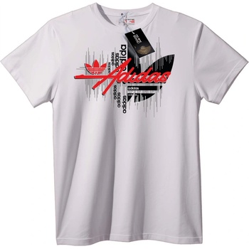 NOONEBRAND Тениска Adidas Урбан Лого - 2XL, Black