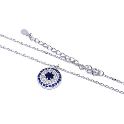 Jan Kos jewellery Stříbrný řetízek s přívěskem 12117769