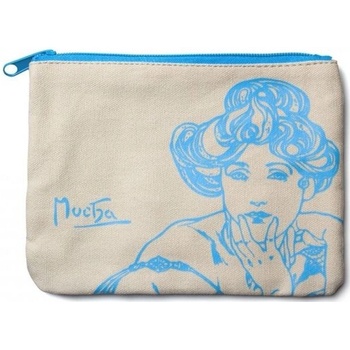 Alfons Mucha Emerald plátěná etuje