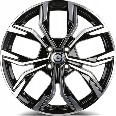 Carbonado PRICE 7x17 4x100 ET38 black polished