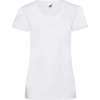 FRUIT OF THE LOOM FU78 Lady Fit Valueweight Tee biela