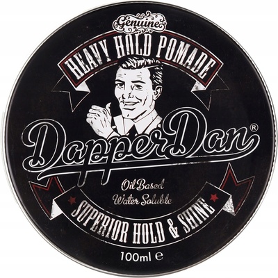 Pánská pomáda na vlasy Dapper Dan Heavy Hold silná fixace lesk 100 ml