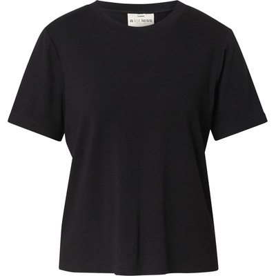 A LOT LESS Тениска 'Shelly' черно, размер XL