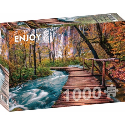 ENJOY Lesní potok v Plitvicích Chorvatsko 1000 dielov
