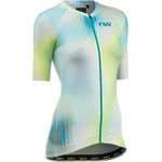 Northwave Фланелка с къс ръкав за колоездене Northwave Women's Blade Jersey Short Sleeve Cycling jersey - Green / Matcha (156-2613-0512)