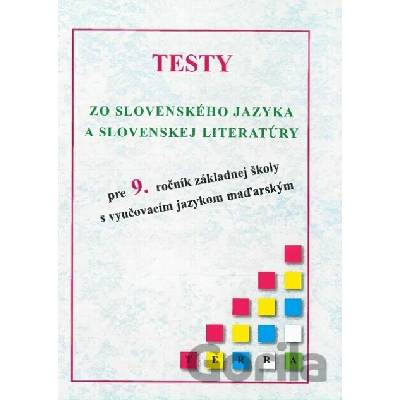 Testy zo slovenského jazyka a slovenskej literatúry -