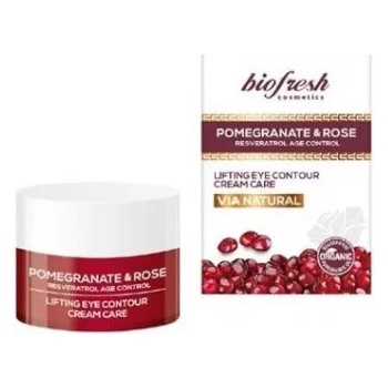 Image 1 of Biofresh Via Natural - Околоочен крем с нар и роза 25 мл