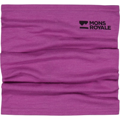 Mons Royale nákrčník Daily Dose Merino fialová