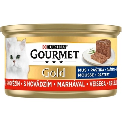 Gourmet Gold paštéta hovädzím 85 g