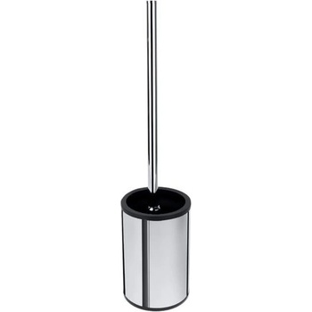 Bemeta design Omega - WC štětka válcová na zeď, černý kartáč 104913117