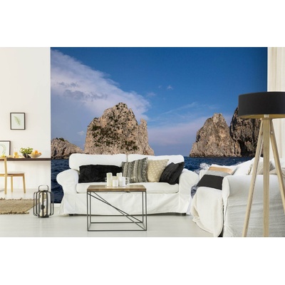 DIMEX ART Самозалепваща се флизелинова фототапета остров фаральони 375 x 250 см