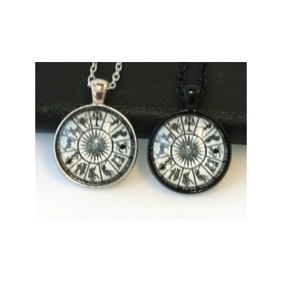Fashion Jewerly Řetízek Amulet 12 znamení zvěrokruhu, Vitalita mládí 2057