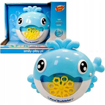 SMILY PLAY Stroj na bubliny velryba oceán bubliny