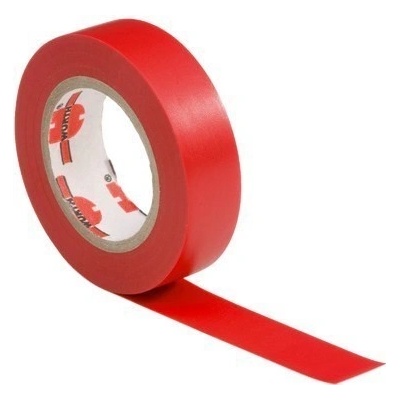 Wurth Elektro izolačná páska 15 mm x 10 m červená