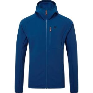Mountain Equipment Мъжко поларено яке Mountain Equipment Shroud Hooded Jacket Fleece jacket - Admiral Blue (005-5639-0512)