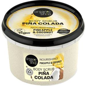 Organic Shop Подхранващ скраб за тяло Pina Colada, 250 ml - baby