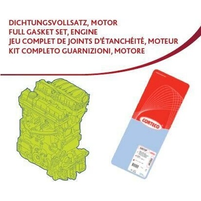 Kompletná sada tesnení motora CORTECO 83404009