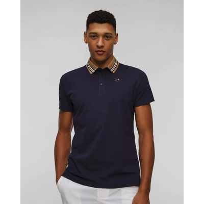 J.lindeberg Tmavě Modrá pánská polokošile Bjorn Polo