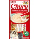 Inaba Churu Pyré cat Tuniak s krabou príchuťou 4 x 14 g