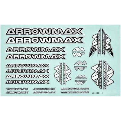 Arrowmax AM Decal 14 X 21 CM Silver AM-199111