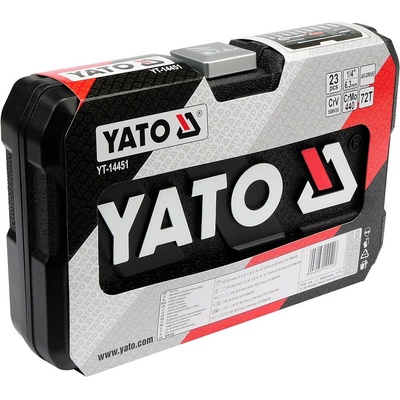 Yato Gola sada 1/4", 23 dielov - YT-14451