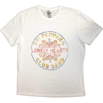 The Beatles Painted Pepper White L Риза (BEATTEE611MW03)