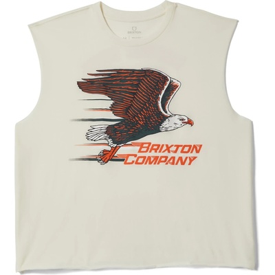 Brixton Мъжки потник с широка презрамка Brixton Free Muscle Tank Top - Off White (216-7382-0211)