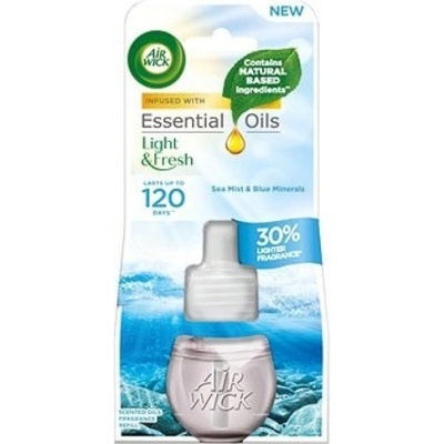 Air Wick Electric Sea Mist & Blue Minerals náplň 19 ml