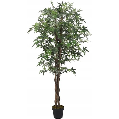 vidaXL Umělý javor 672 listů 180 cm zelený