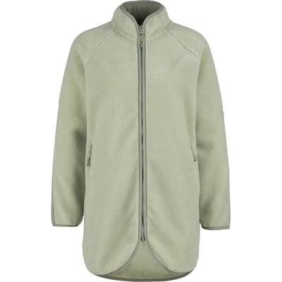 Stoic Дамско поларено яке Stoic Women's MerinoHighPile357 VallsboSt. Coat Fleece jacket - Whisper Grey / Sage Grey - размер XL (105-5562-0215)