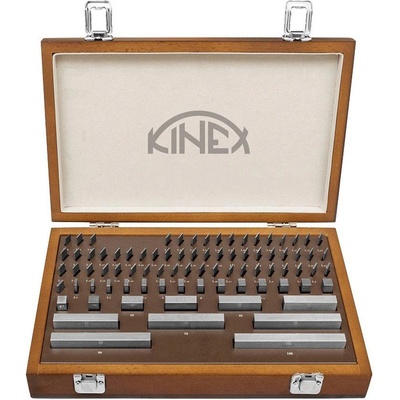 KINEX Плоскопаралелни краищни мерки kinex - 38 части, din 861/1 (kin1046-13-038)