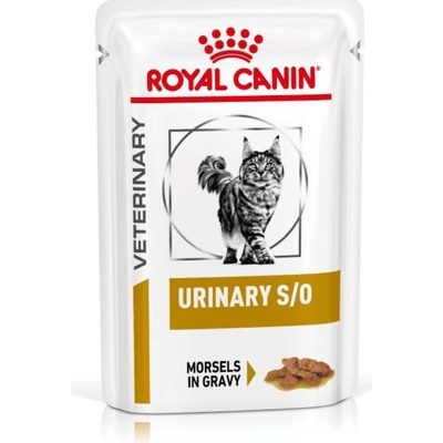 Royal Canin VD Cat Urinary S/O kousky ve šťávě 12 x 85 g